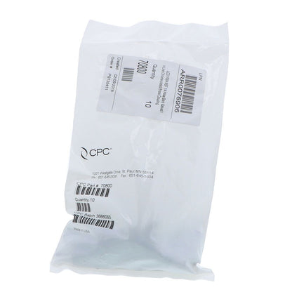 70800 NSF Valved In-Line Hose Barb Coupling Body 1/4 ID Barb
