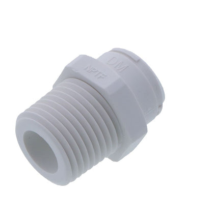 DMfit Straight MNPT Male - 3/8 QC x 1/2 MNPT