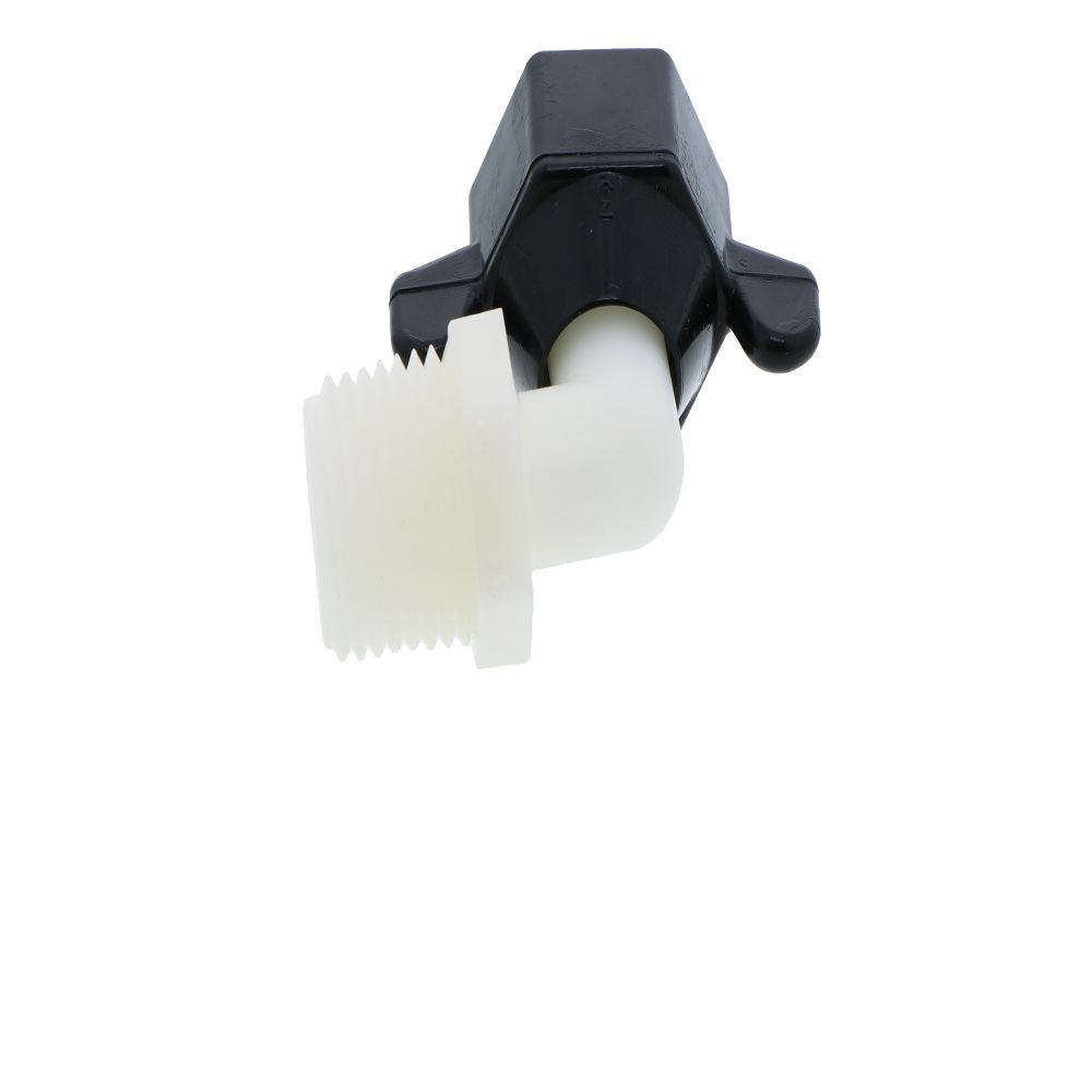 SHURflo 244-3366 Wingnut Swivel Nylon Elbow 1/2 FNPT x 1/2" MNPT