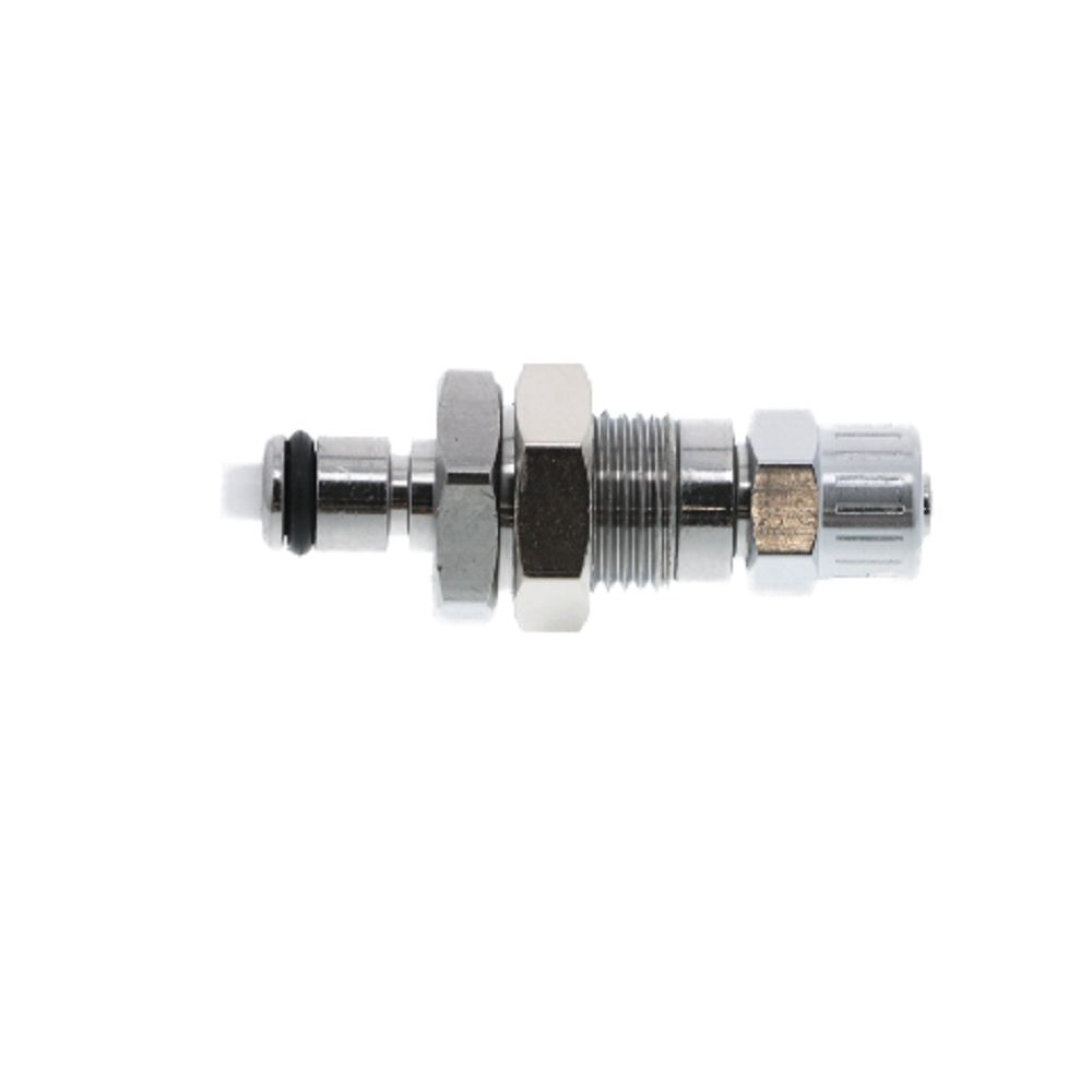 MCD4004EPR Valved Panel Mount PTF Coupling Insert 1/4 PTF