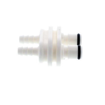 DPC22004 Non-Valved In-Line Hose Barb Coupling Insert 1/4 ID Barb