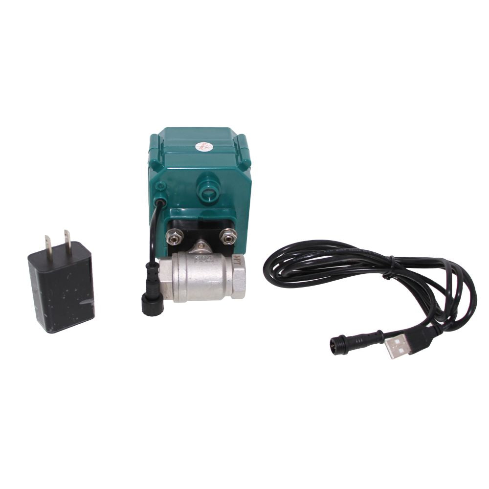 Rusco Smart Ball Valve - For Amazon Alexa - 1/2" for Amazon Alexa [Zigbee]