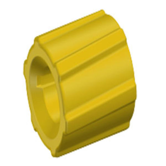 LMSR32 Yellow Nylon Rotating Luer Lock Rings
