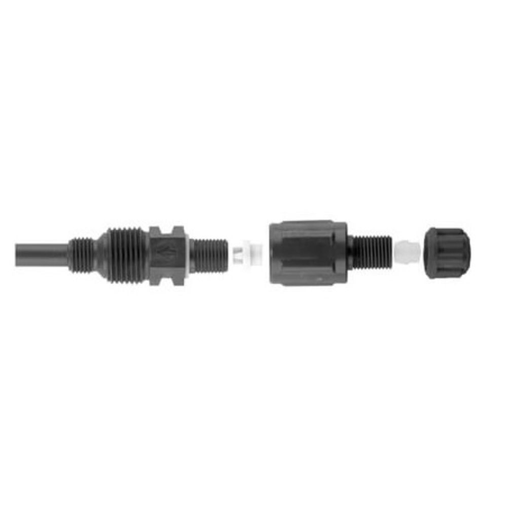 Stenner Ball Check Valve - 1/4" Tantalum Spring [FKM]