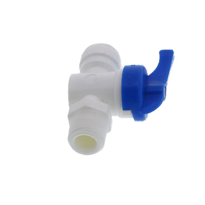 DMfit Hand Valve Male Connector - 3/8" Push-in x 3/8'NPTF
