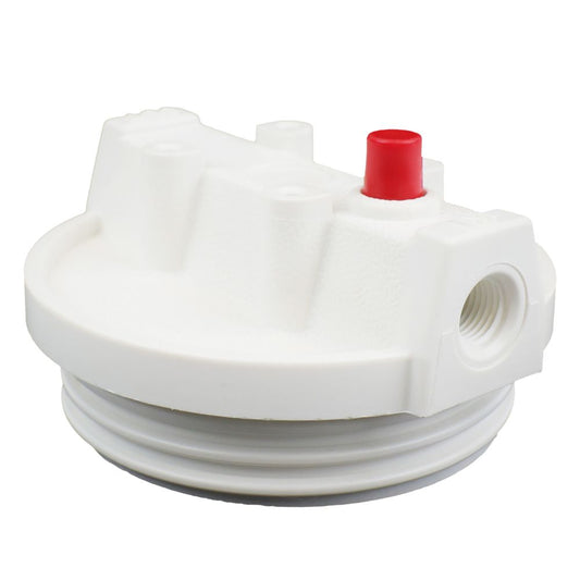 Pentek White Cap for #5, #10, #20 Slimline Housings w/ PR - 1/4" FPT