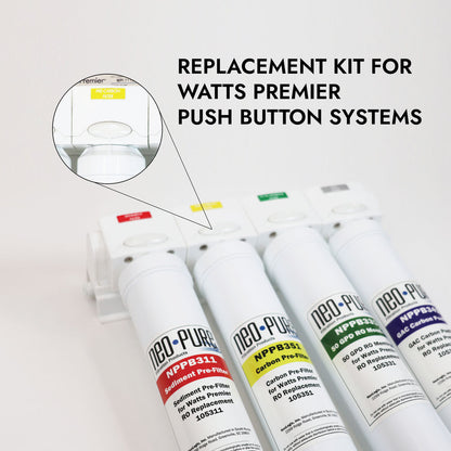 Neo-Pure RO Pure 6 Month Replacement Prefilter Kit For The Watts Premier 531102