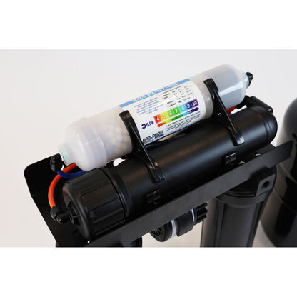 Neo-Pure 4 Stage RO Manifold Retrofit, 25 GPD, Alkaline Remineralizer, Permeate Pump
