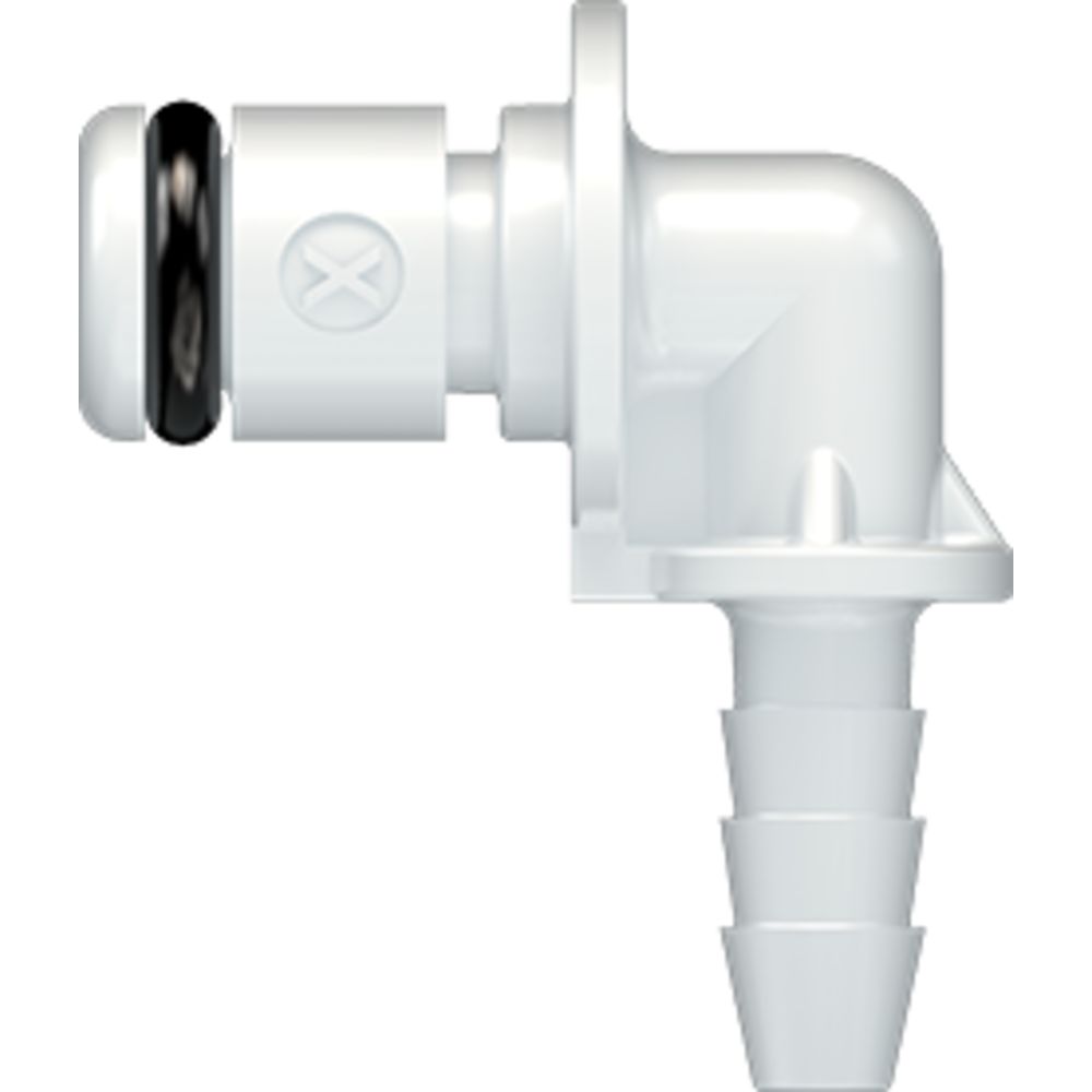 LinkTech 20AC Elbow Plug, NV, 1/8" HB [25/BAG]