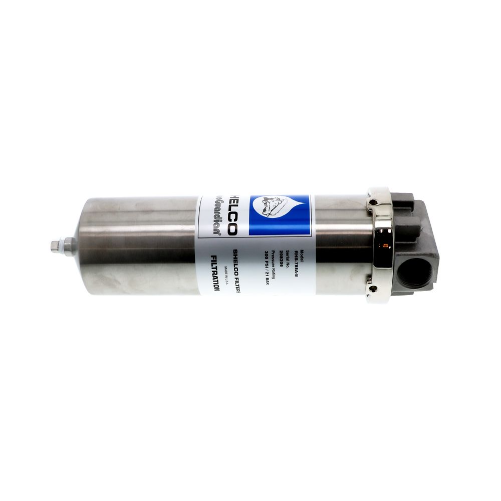 Shelco RHS-78 Series Single Cartridge Filter Housing with Ring Nut Closure