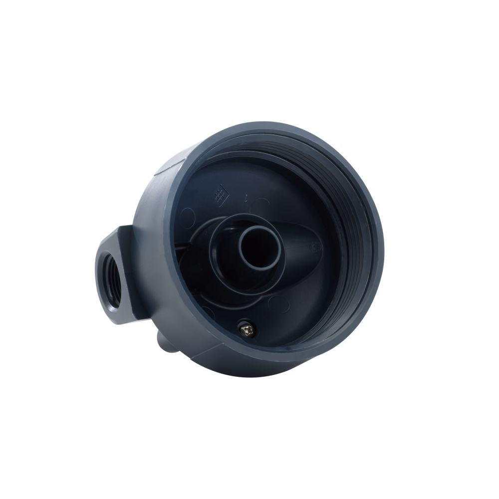 Pentek 10" STD Housing 3/4" FPT Reinforced Cap Dura-series Slate/Slate with PR