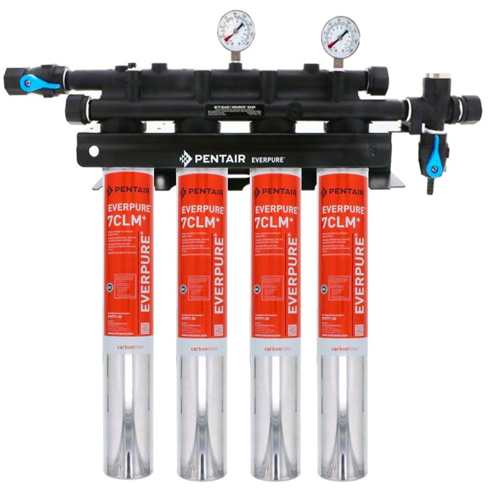 Everpure QC7I Quad 7CLM Chloramine Reduction Filter System