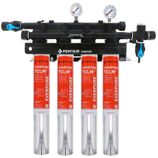 Everpure QC7I Quad 7CLM Chloramine Reduction Filter System