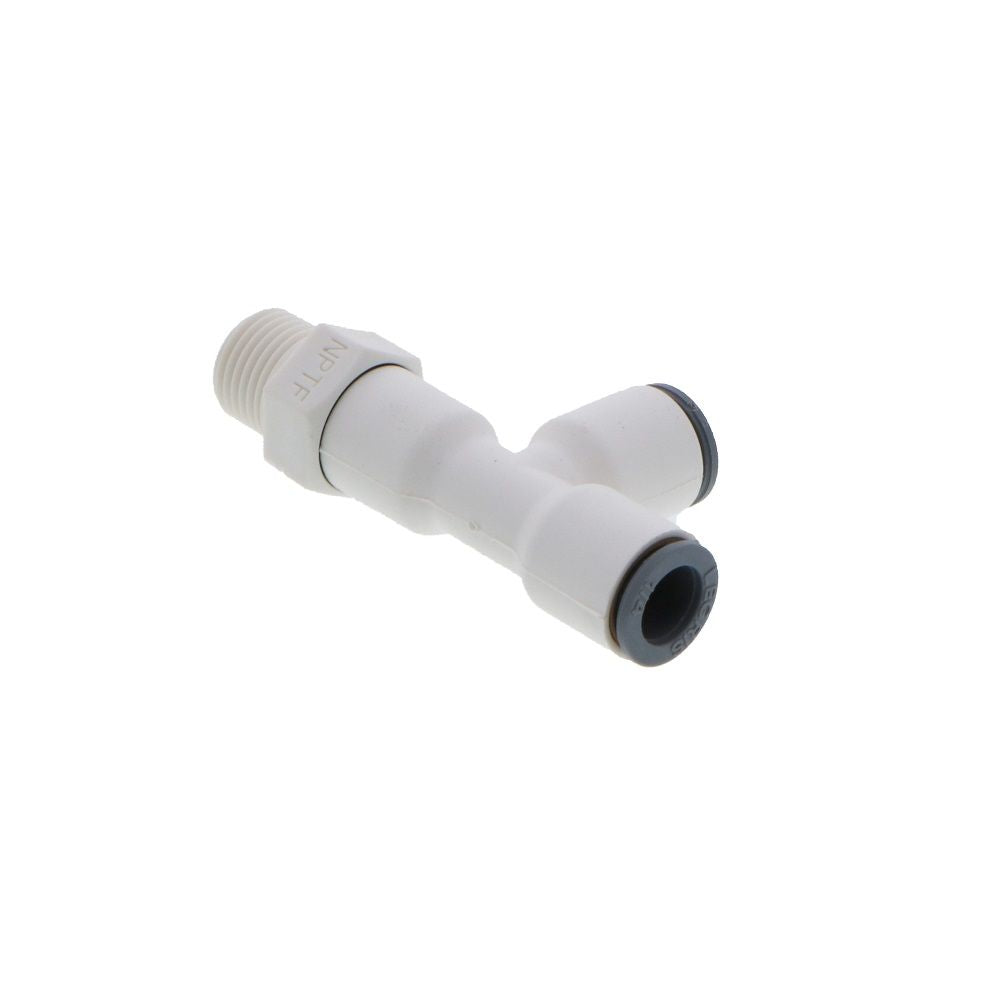 Parker LIQUIfit Swivel Male Run Tee - 1/4 x 1/8 NPTF