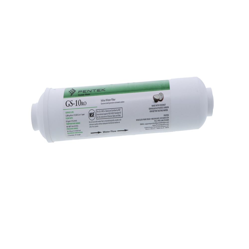 Pentek Inline Activated Carbon Postfilter for GE Merlin