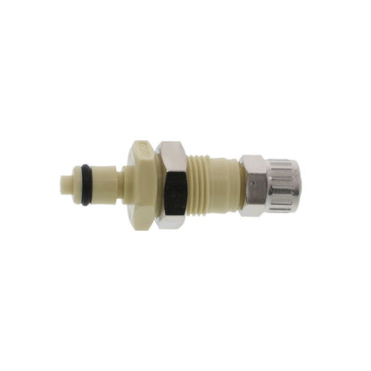 PMCD400412 Valved Ferruleless Polytube Fitting Panel Mount Coupling Insert 1/4 PTF