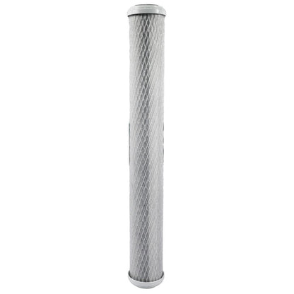 Neo-Pure CTO1-2520-S 2-1/2" x 20" Carbon Block Filter 5 Micron with 6 oz Siliphos CTO/Scale Prevention
