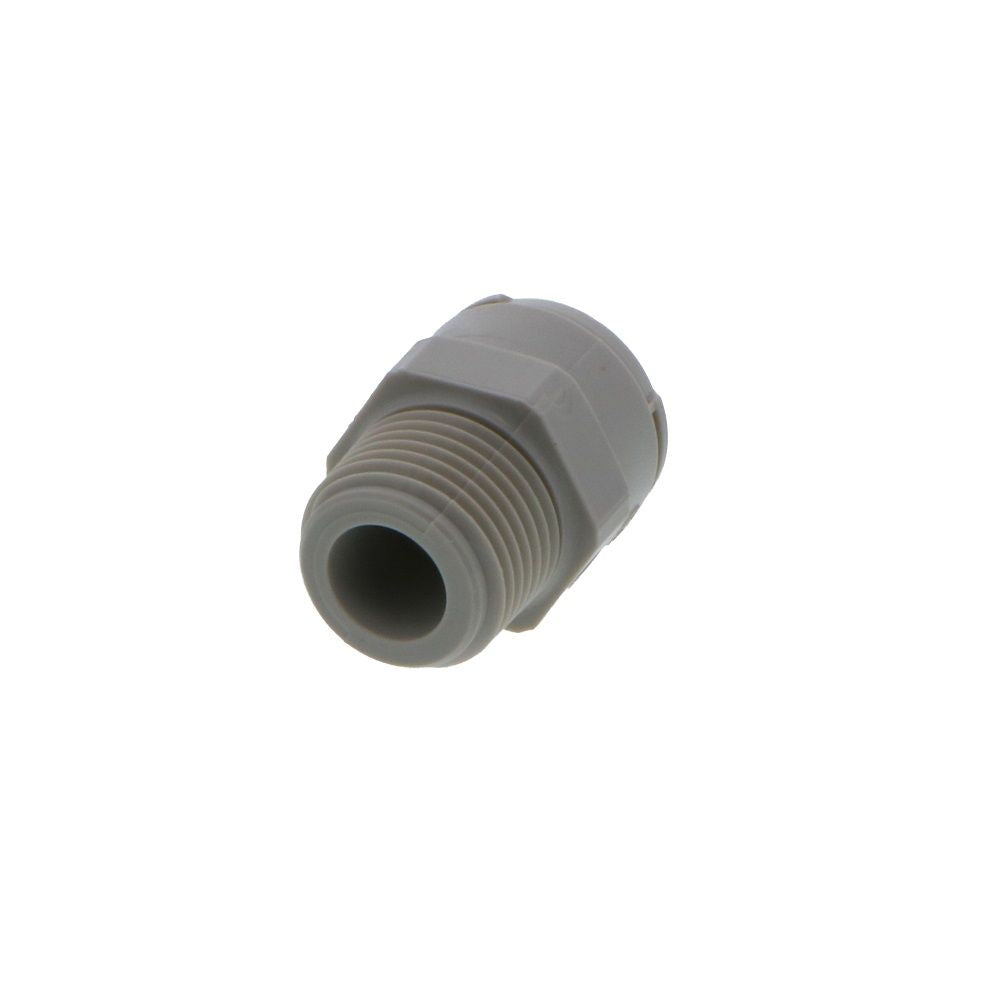 DMfit Straight MNPT Male - 3/8 Push-In x 3/8 MNPT