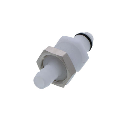 PLCD42005 Valved Panel Mount Hose Barb Coupling Insert 5/16 ID Barb