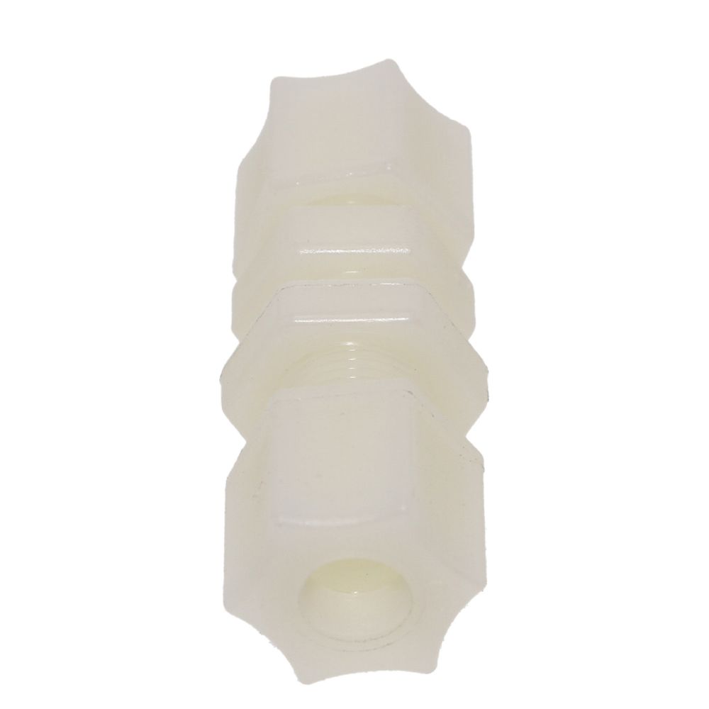 JACO 20-6-N-PG Bulkhead Union 3/8 OD x 5/8 Comp Thread Nylon Gripper Nut