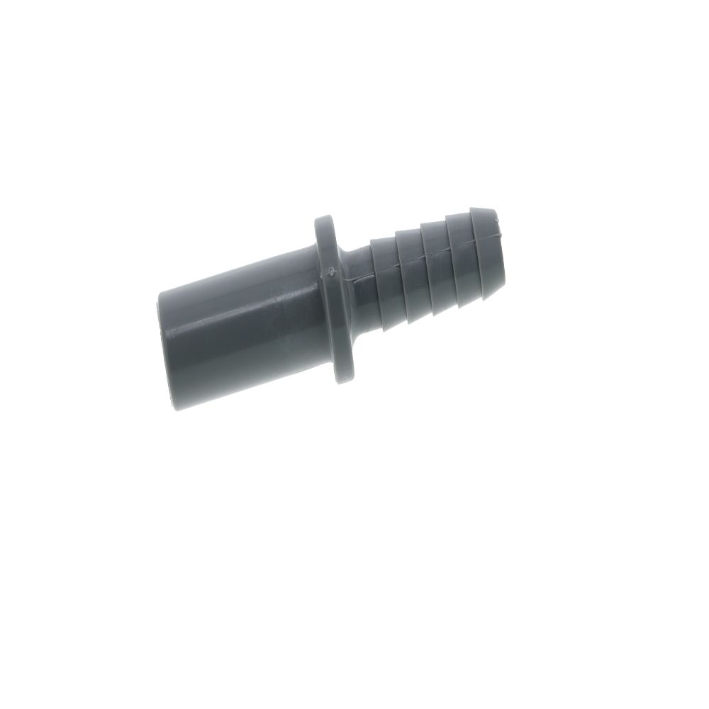John Guest Stem Barb Connector  - 1/2 OD Stem x 3/8 ID Barb