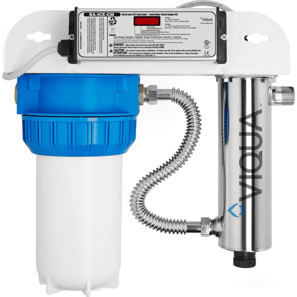 Whole House System with High Efficiency Softener & UV Disinfection for 3-4 Bathrooms