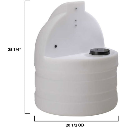 Stenner 15 Gallon Tank White for SVP Series Pumps