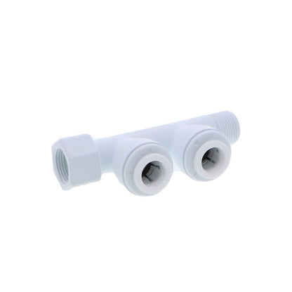 Angle Stop Loop Adapter 3/8 x 3/8 x 3/8