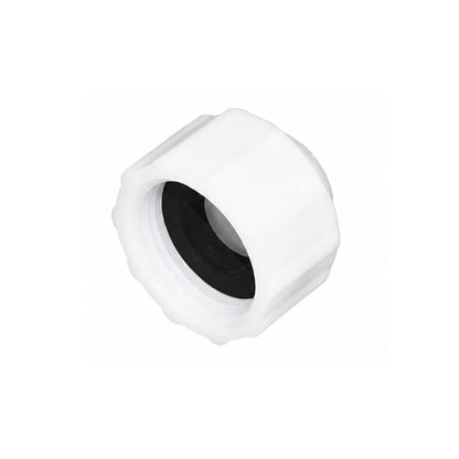 neoFit - Acetal True White F/F Reducer 1/4" x 3/4" Thread BSPP