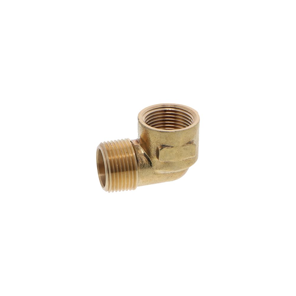 Lead-Free Brass Street Elbow - 3/4 MPT x 3/4 FPT