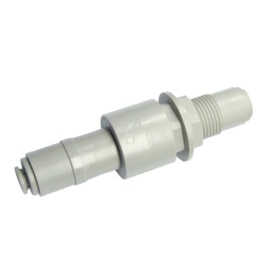 DMfit Stop Quick Connect Bulkhead Union 1/4 x 1/4