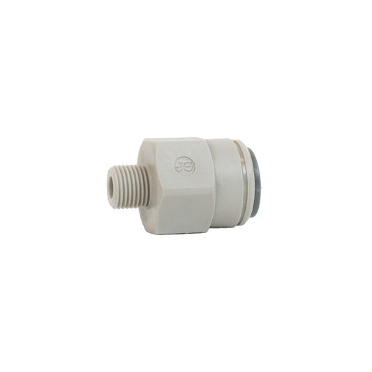 John Guest Male Connector BSPP - 3/8 x 1/8 BSPP Large Seal