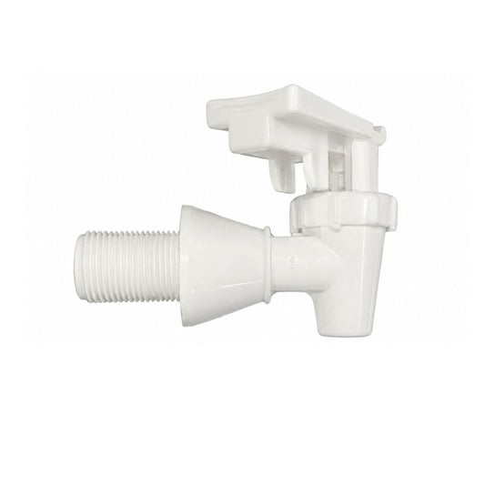 Tomlinson White Standard Cooler Faucet with Male Thread