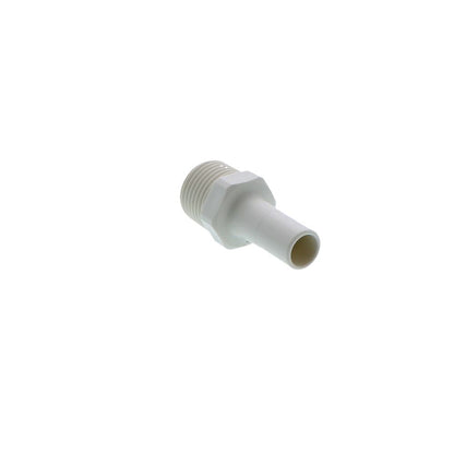 John Guest Stem Adapter Polypro - 1/2 x 1/2 NPTF