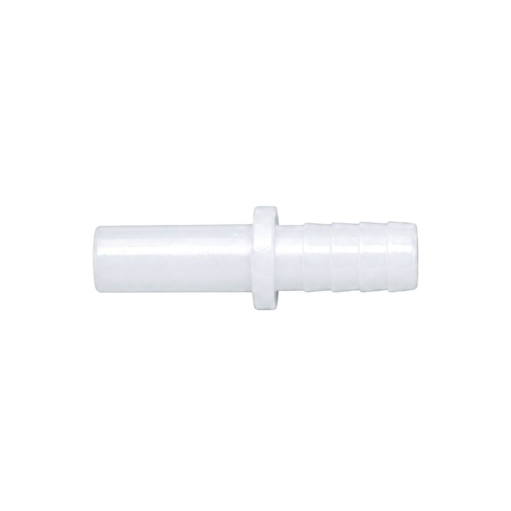 neoFit - Acetal True White Stem Barb Connector 3/8"stem x 3/8"barb