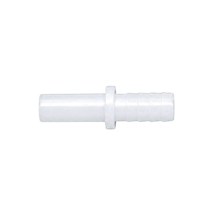 neoFit - Acetal True White Stem Barb Connector 3/8"stem x 3/8"barb