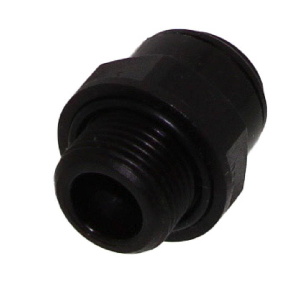 John Guest 22mm x 3/4" [BSPP] Acetal Male Connector - Black