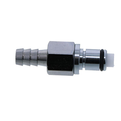 LCD22005V Valved In-Line Hose Barb Coupling Insert 5/16 ID Barb FKM [Viton] O-rings