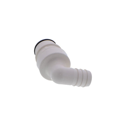 HFC23835 Non-Valved Elbow Hose Barb Coupling Insert 1/2 ID Barb