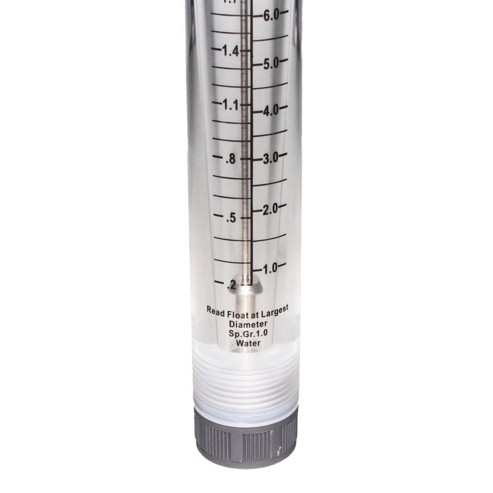 Neo-Pure Inline Flowmeter 5-30GPM 1" FNPT