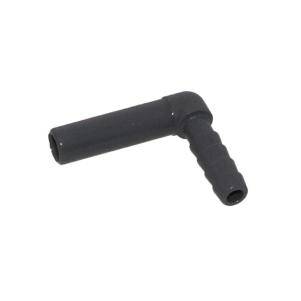 John Guest Stem Elbow Barb Connector  - 5/16 OD Stem x 1/4 ID Barb