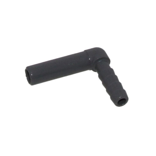 John Guest Stem Elbow Barb Connector  - 5/16 OD Stem x 1/4 ID Barb