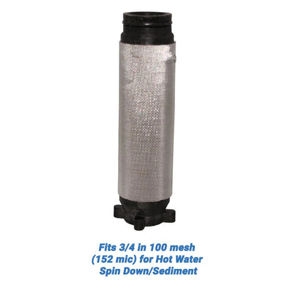 Rusco/Vu-Flow Hot Water Filter Screens for Spin-Down/Sediment Filters