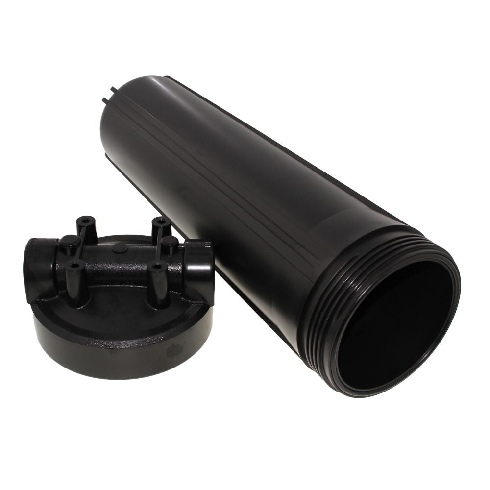 20" Neo-Pure Big Flow  Filter Housing Black Cap/Black Sump 1" without Pressure Relief