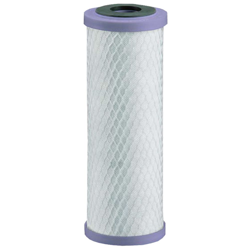 9-3/4" Filtrex Matrikx - 01-250-10-GREEN - CTO Plus Green Carbon Block 1 Mic Filter