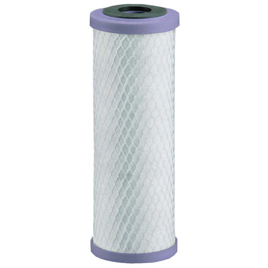 9-3/4" Filtrex Matrikx - 01-250-10-GREEN - CTO Plus Green Carbon Block 1 Mic Filter