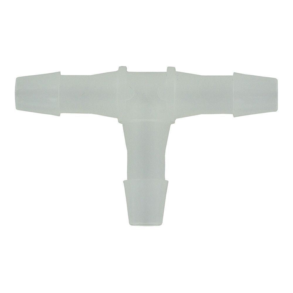FitQuik Polypropylene Union Tee Barb Fitting - 3/8 ID x 3/8 ID x 3/8 ID