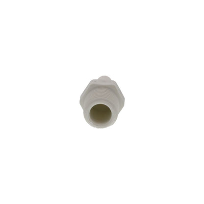 John Guest Stem Adapter Polypro  - 1/4 x 1/4 NPTF