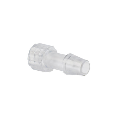 LinkTech Male Luer Integral Lock Ring to 300 Series Barb, 1/4" [6.4 mm] ID Tubing,