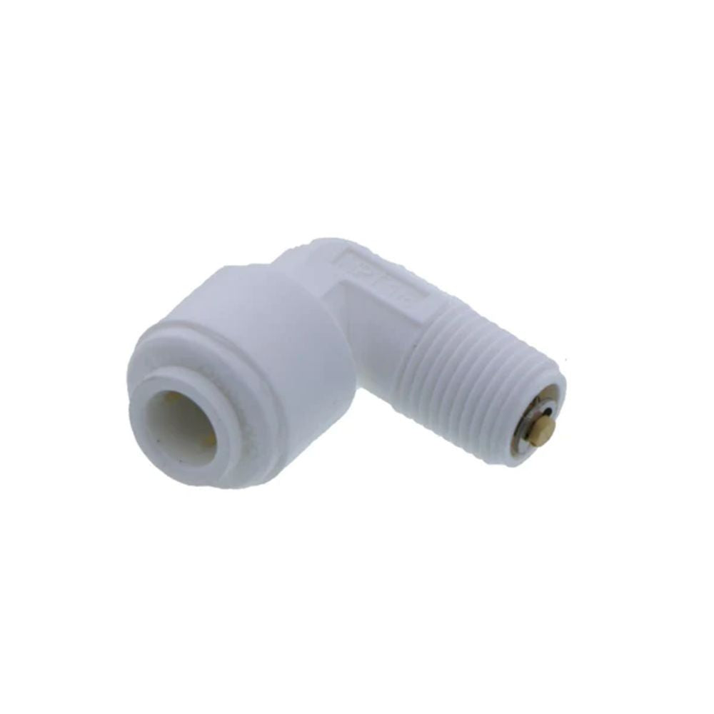 Male Elbow Check Valve Stainless Steel - 1/4" Push-in x 1/8" MPT